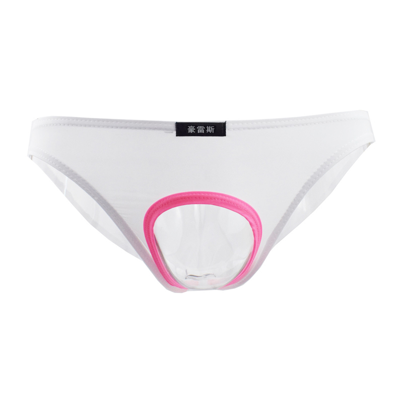 Pouch Boxer Pouch - メンズブリーフ下着中空アウトボクサーファッションバルジポーチ薄型ニッカートライアングルランジェリーセクシーなTバックボトムス