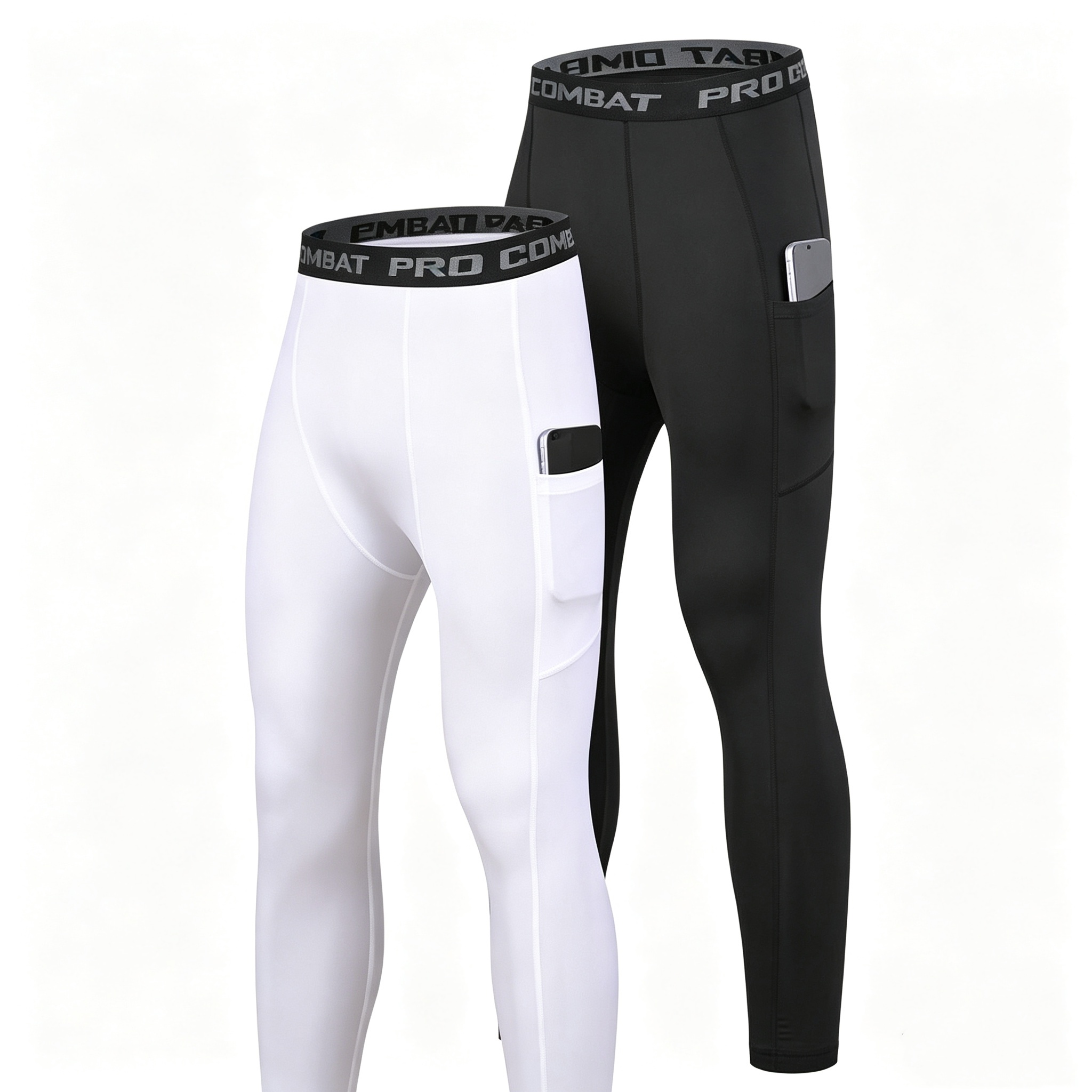 Compression Shorts Athletes - メンズコンプレッションパンツ シェイプウェア タイツ クールドライ レギンス スポーツベースレイヤー