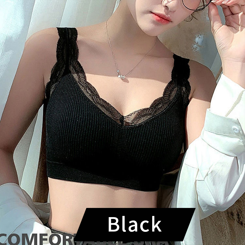 セクシーなレースのブラジャー女性のための骨なしアンダープッシ - Suspender Tank Top のレビューと価格