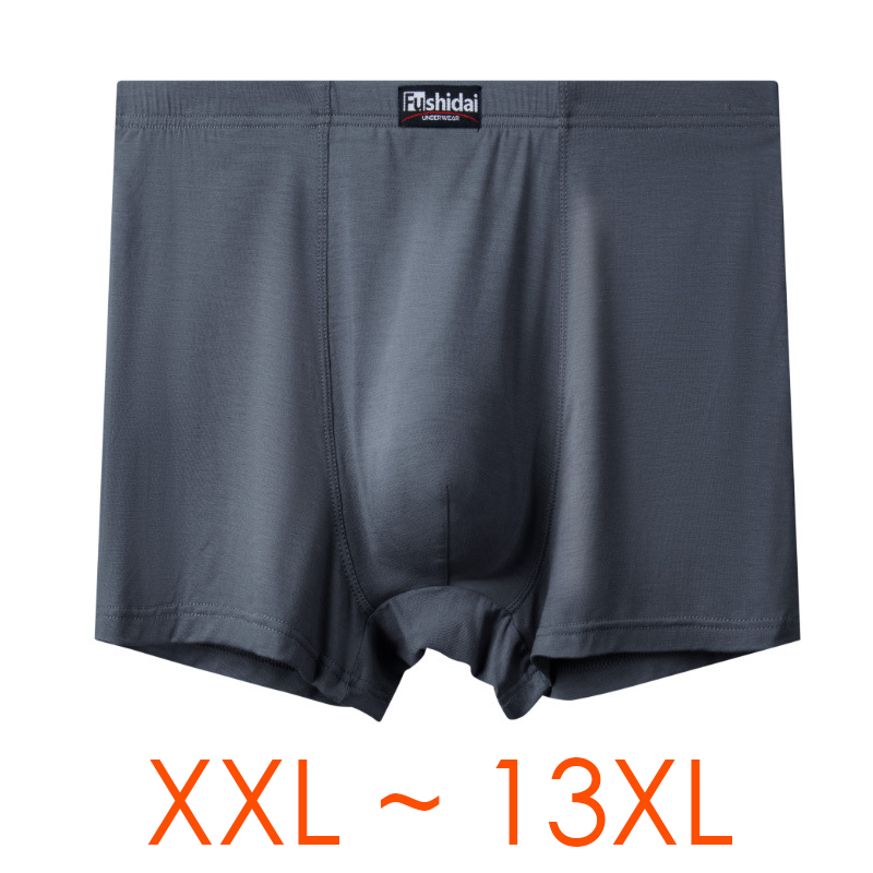 3 ピース/ロット 13XL オーバーサイズ男性ボクサープラ - Boxer Shorts Modal のレビューと価格