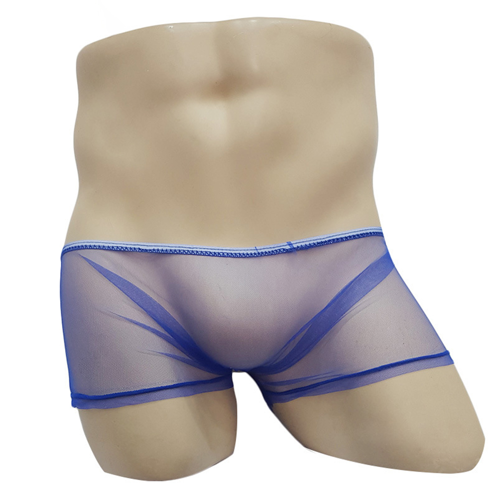 男性ボクサー男性ブリーフ薄手の下着ホットマンチュールビキニ通 - Trunk Breathable Men のレビューと価格
