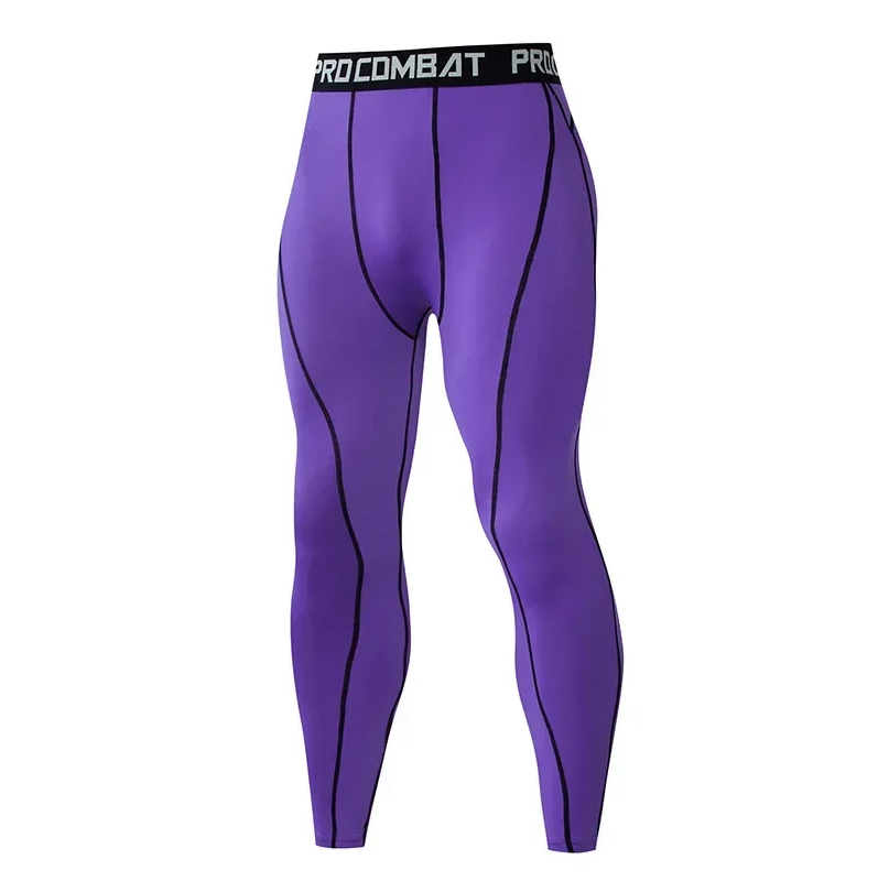 スポーティな男性ボディービルロングパンツフィットネス圧縮レギ - Compression Long Pant のレビューと価格