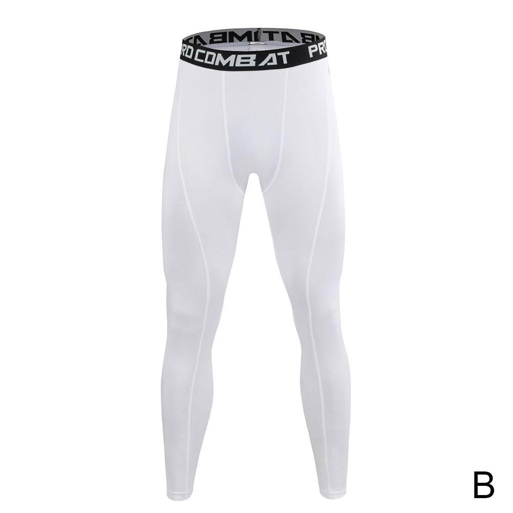 スポーティな男性ボディービルロングパンツフィットネス圧縮レギ - Compression Long Pant のレビューと価格
