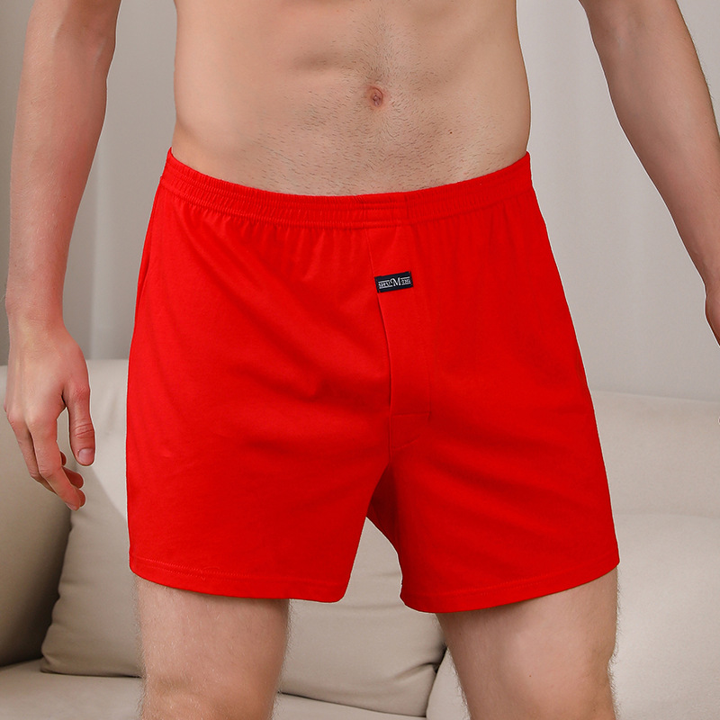 1 個男性の下着アロパンツ純粋な綿ホーム睡眠パンツ緩い通気性 - Boxer Brief Pack Cotton のレビューと価格