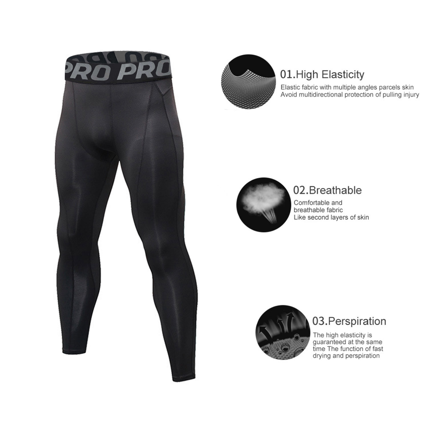 メンズコンプレッションパンツと長袖シャツのセット,暖かいサー - Compression Long Pant のレビューと価格