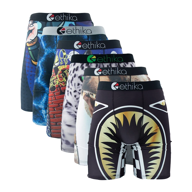 ETHIKA 6 個男性下着ボクサー通気性の男水泳パンツプラ - Boxer Shorts Modal のレビューと価格