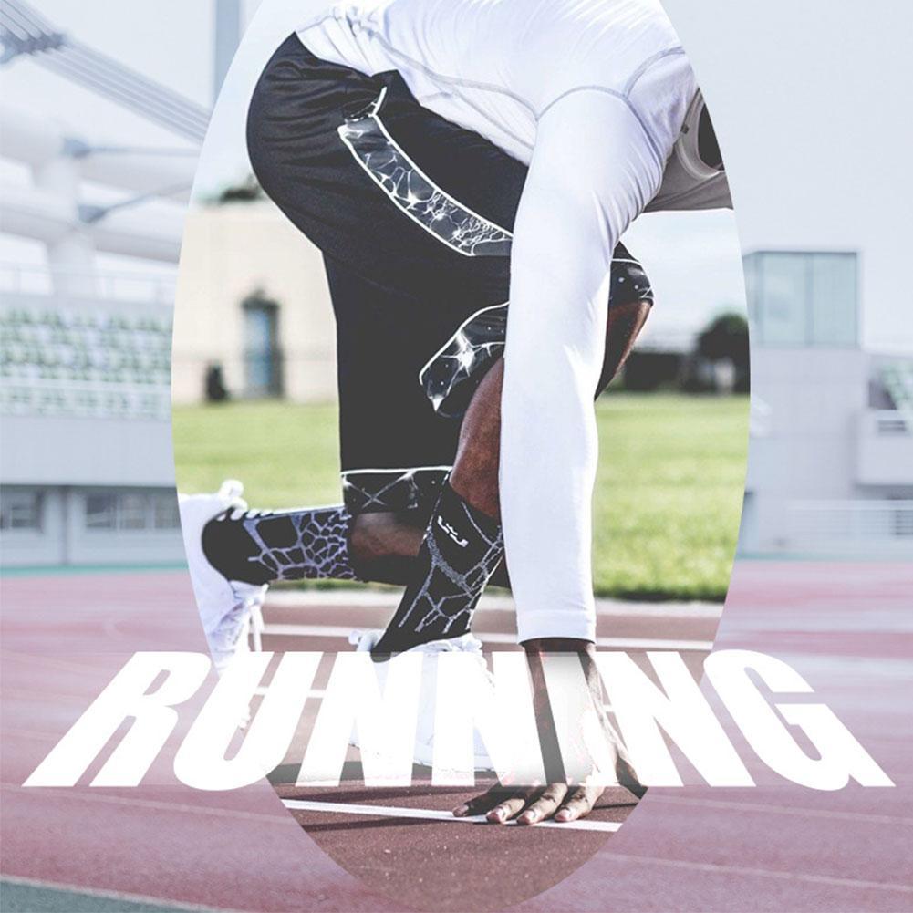 男性用コンプレッションフィットネスレギンス,ジムランニングタ - Compression Long Pant のレビューと価格
