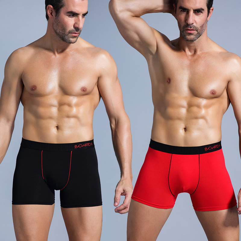 6 個白ボクサー男のセクシーなパンツブランド下着メンズ Bo - Boxer Shorts Modal のレビューと価格