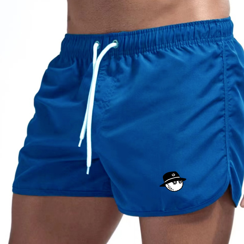 夏のメンズ軽量通気性水泳パンツ、セクシーなスタイルでスポーテ - Trunk Breathable Men のレビューと価格